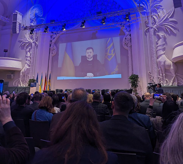 Key speech by Ukraine's President, Mr Volodymyr Zelenskyy